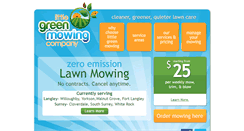 Desktop Screenshot of littlegreenmowing.com